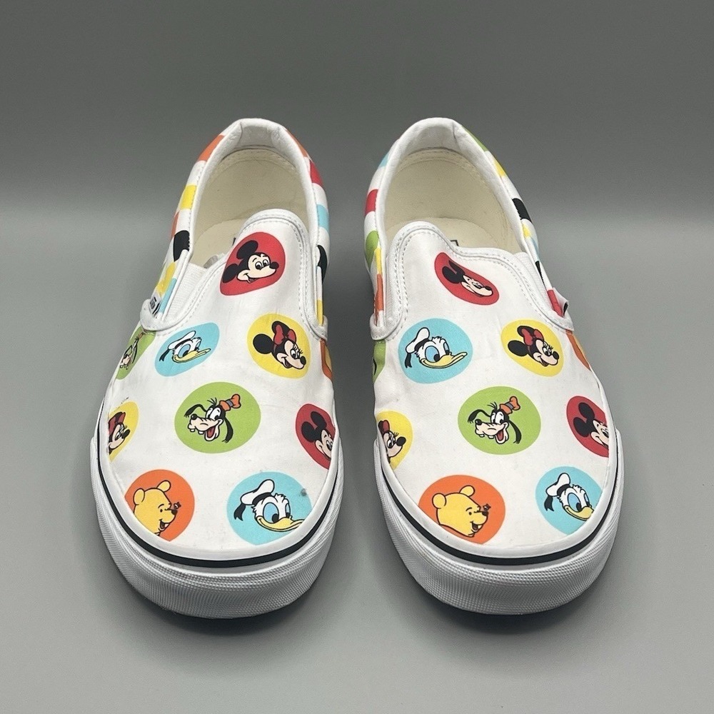 Vans Classic x Disney 50th Anniversary Mickey & Friends Canvas - Men's Size 9 - Picture 3 of 8